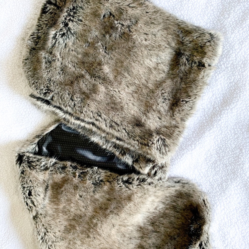 Banana Republic Faux Fur Scarf Wrap